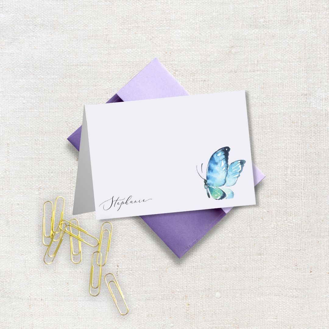 Folded Notecard Set Design 32 Leather and Earth Co