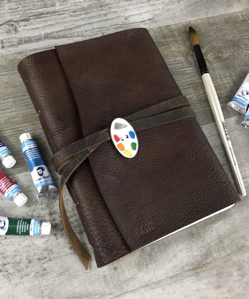 Personalized Watercolor Journal Watercolor Diary Artist Journal