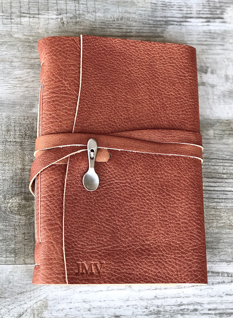 Personalized Leather Cook book for Recipes