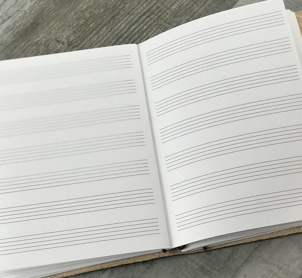 Music Composition Paper for writing music stave paper