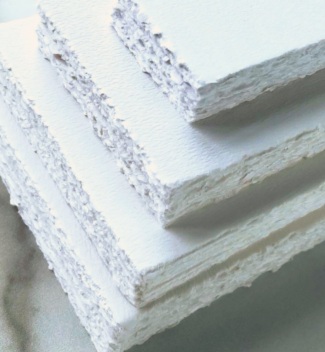 Bulk Quantities of Blank Deckled Edge Paper – Leather and Earth Co